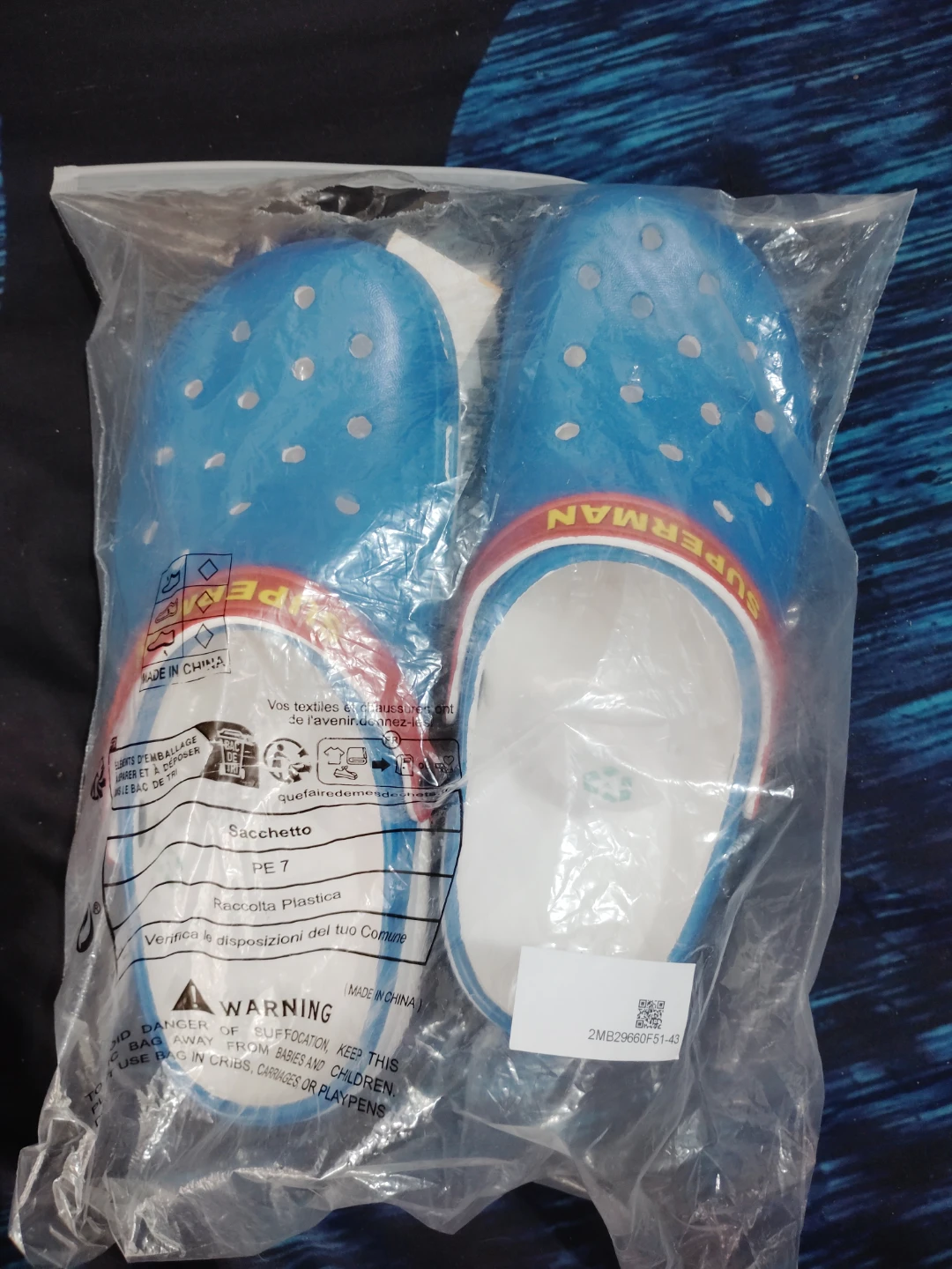 Superman crocs