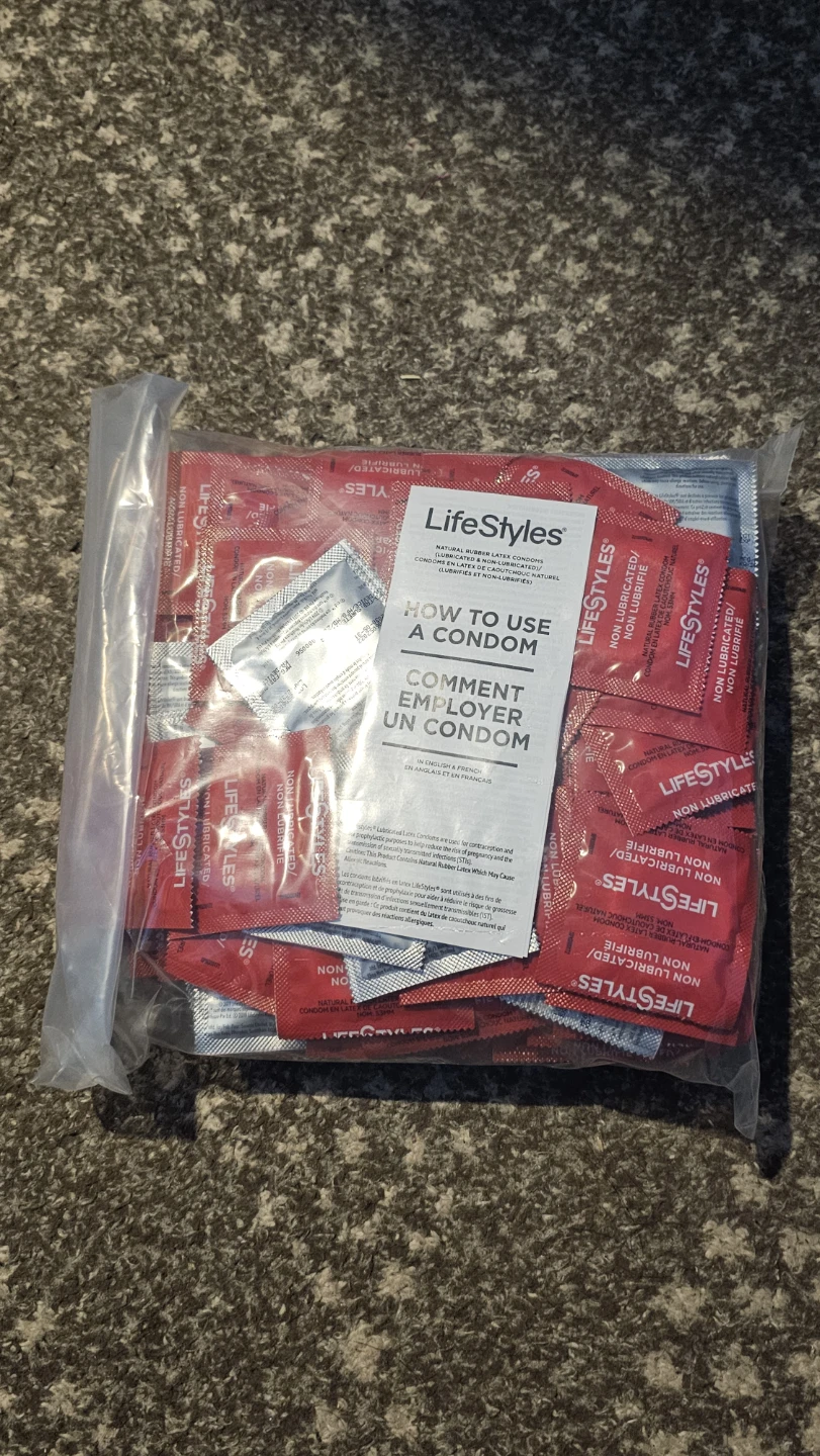 LifeStyles Non-Lubricated Latex Condoms - 144 Units