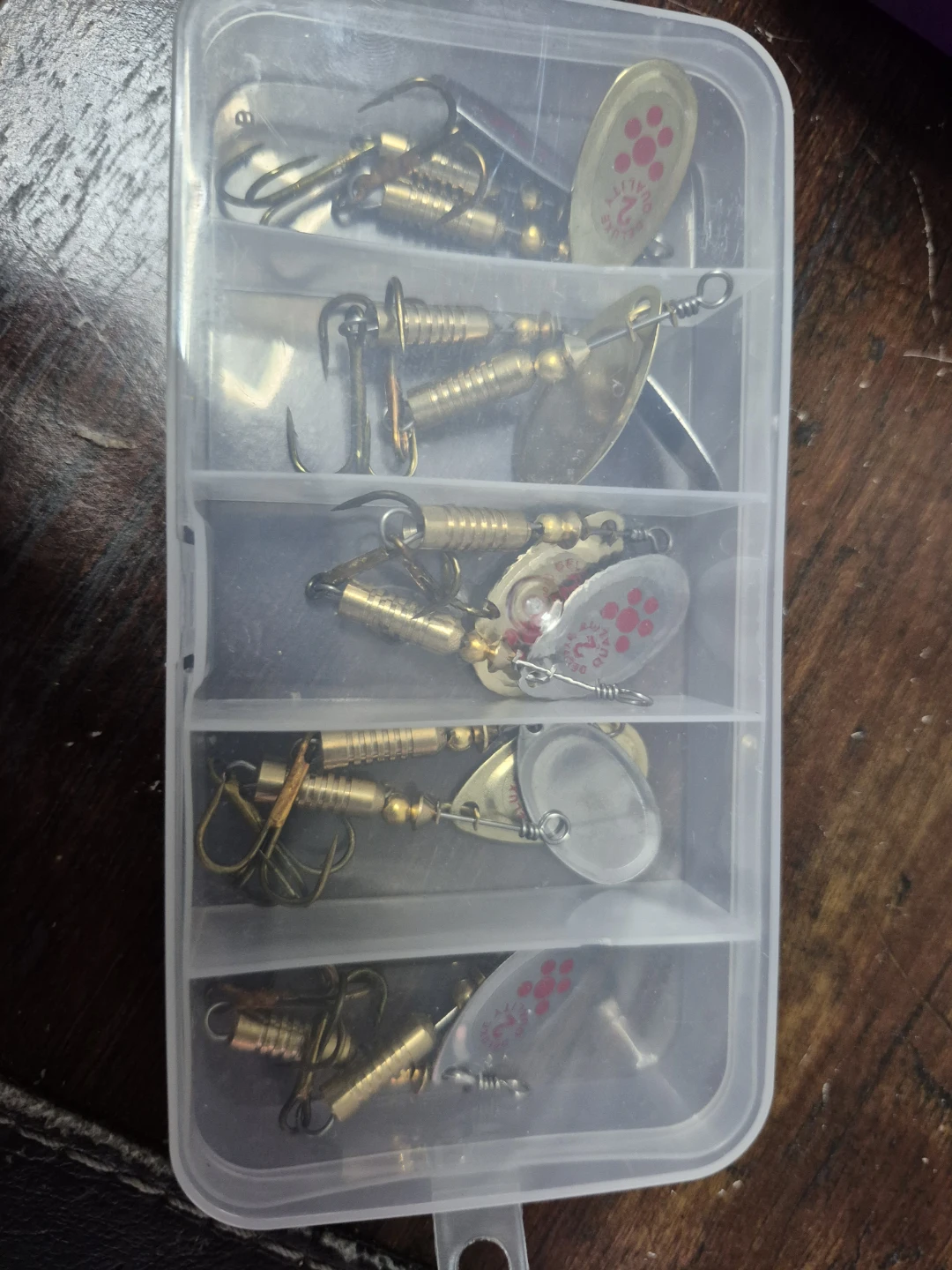 Spinner Fishing Lures Baits 10 piece set