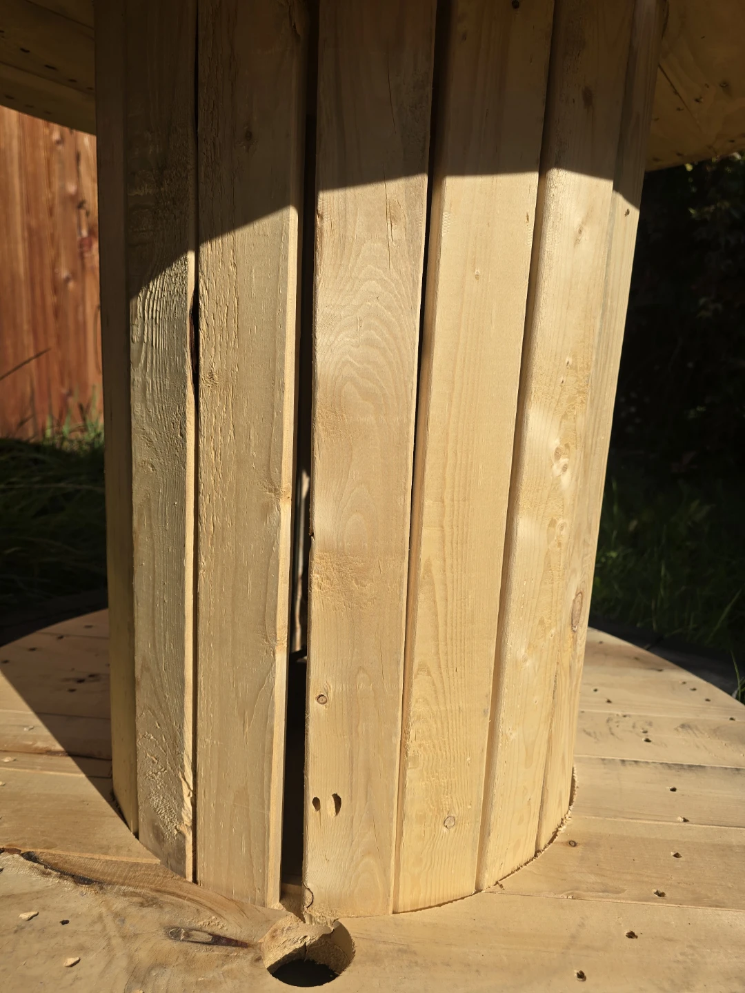 Large Wooden Cable Spool - photo 5