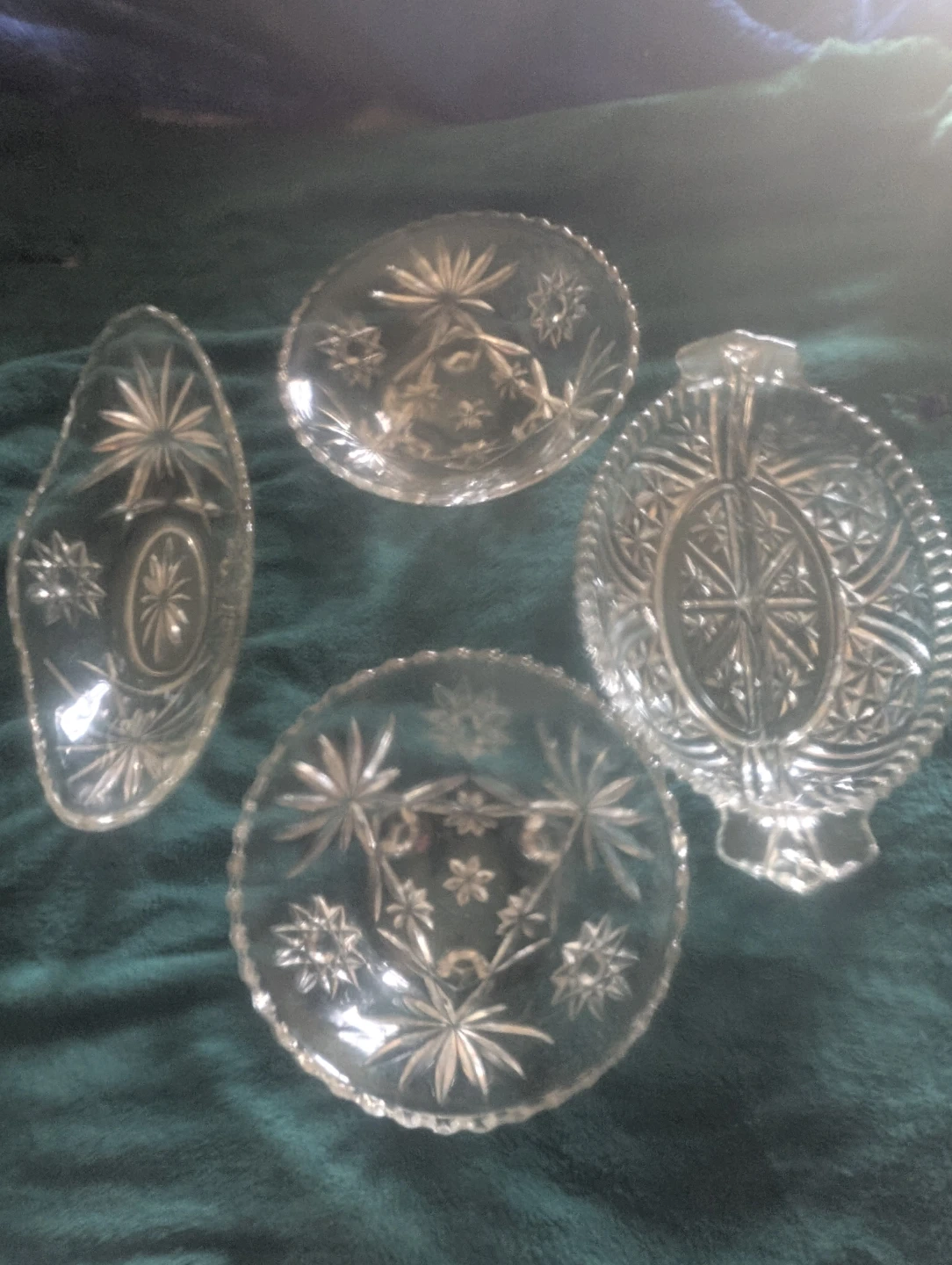 Vintage Crystal Glassware Collection
