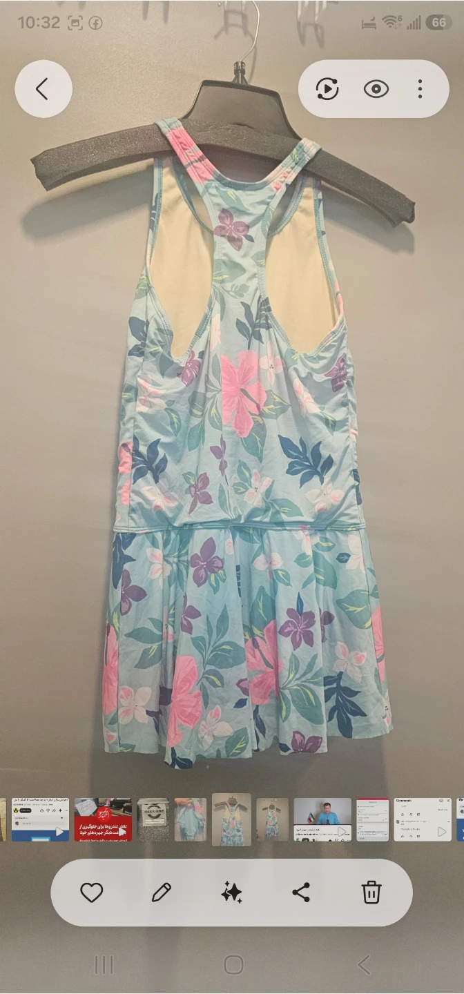 Floral Print Tankini Swim Dress - photo 2
