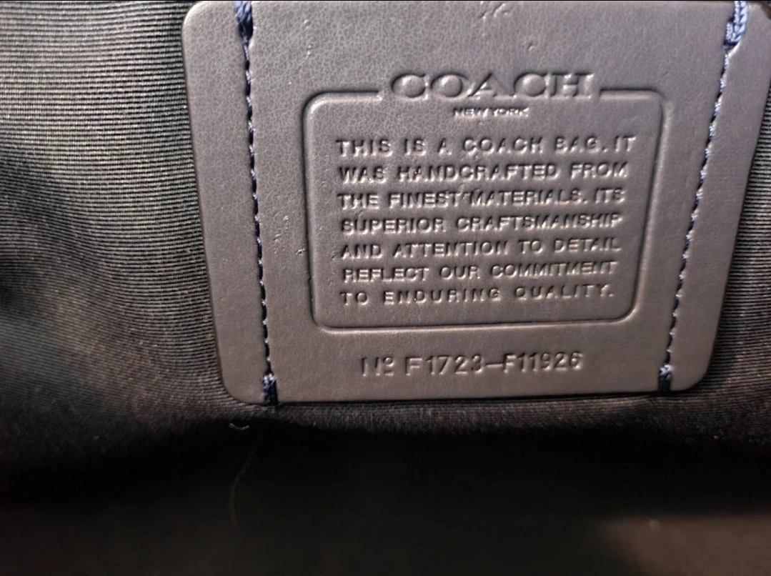 Coach Leather Tote Bag - photo 2