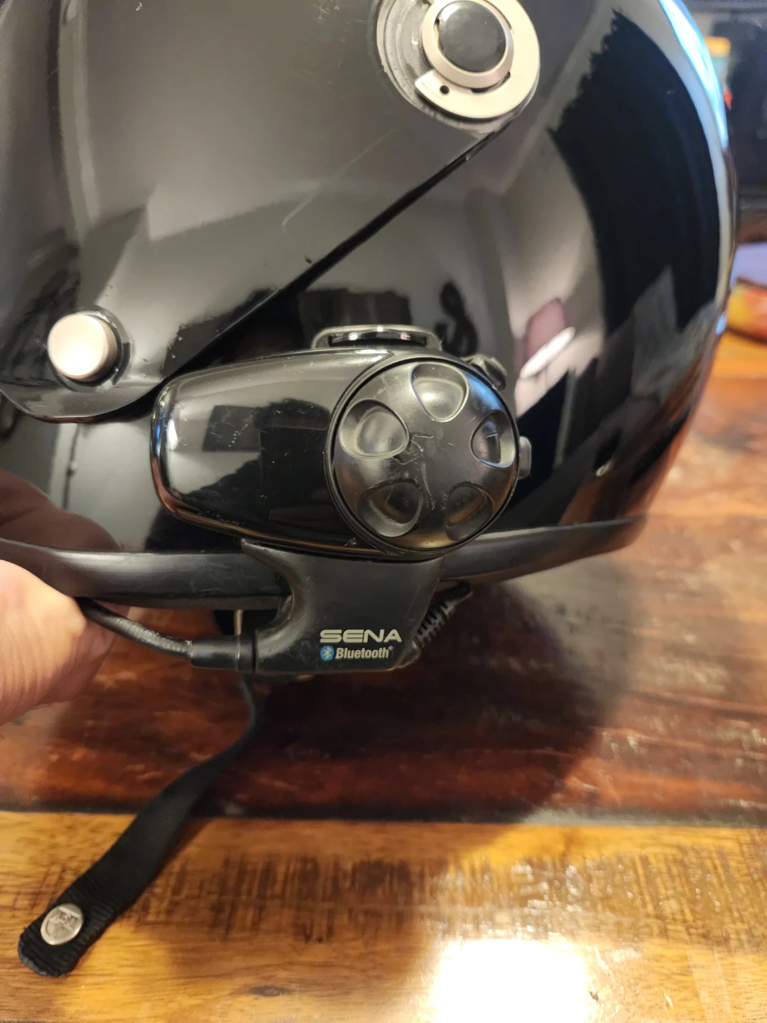 AGV X3000 Motorcycle Helmet with Sena Comms system - photo 3
