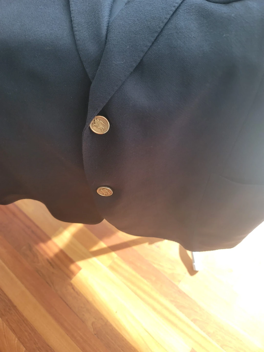 Burberrys Vintage Pure New Wool Navy Blazer - photo 4