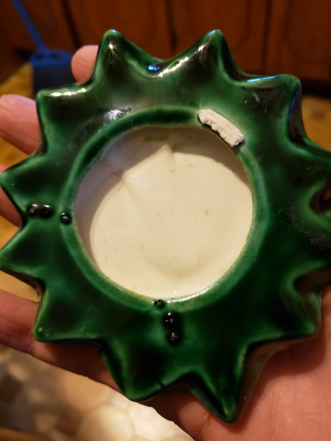 Ceramic Christmas Tree Tea Light Holder - photo 5