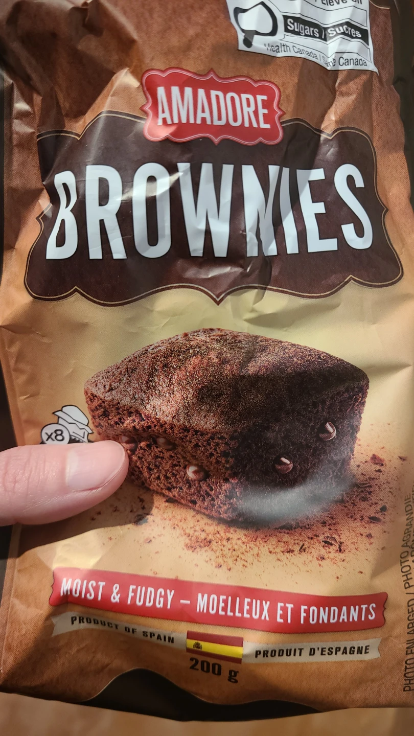 Amadore Brownies, 7 individually wrapped