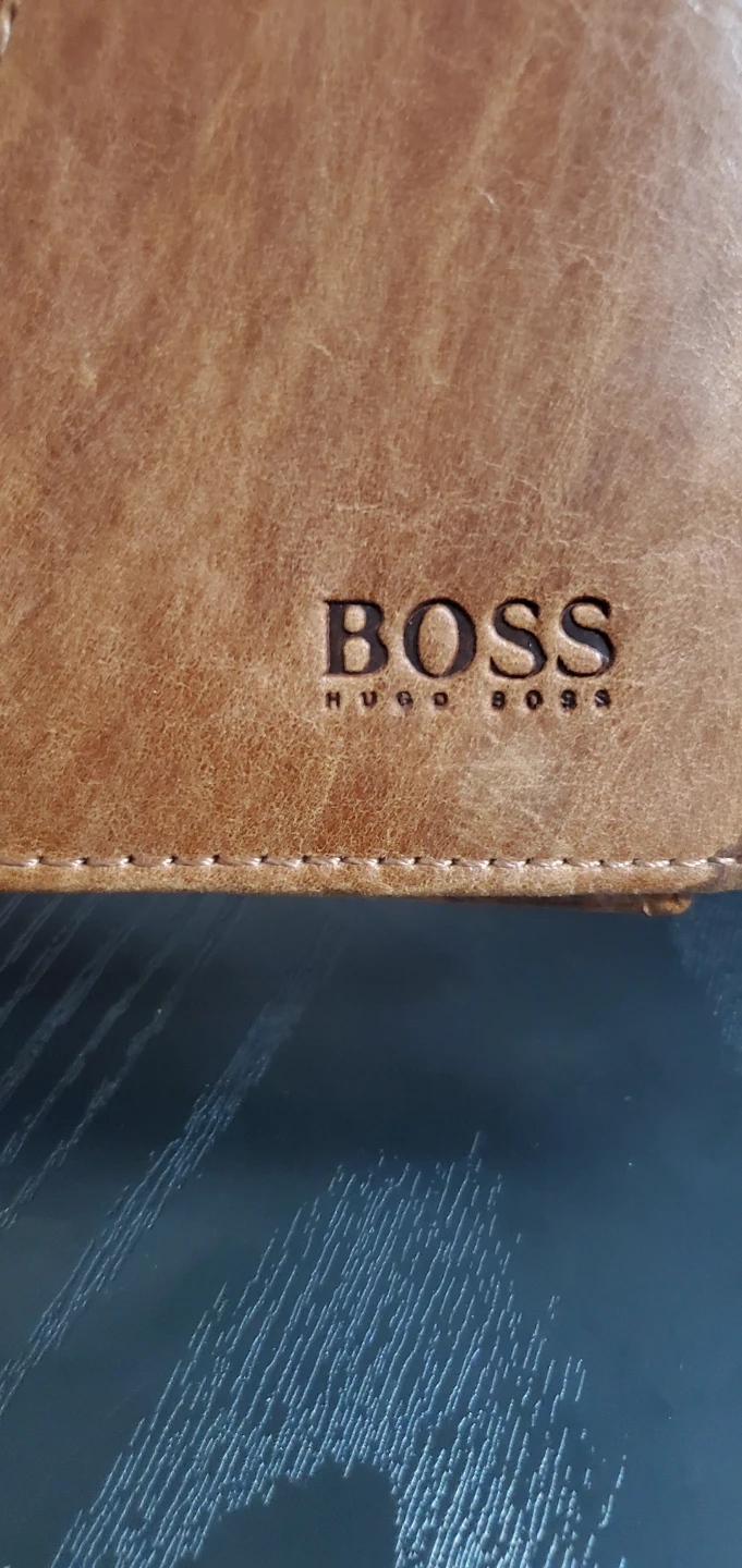 HUGO BOSS Brown Leather Long Wallet - photo 2