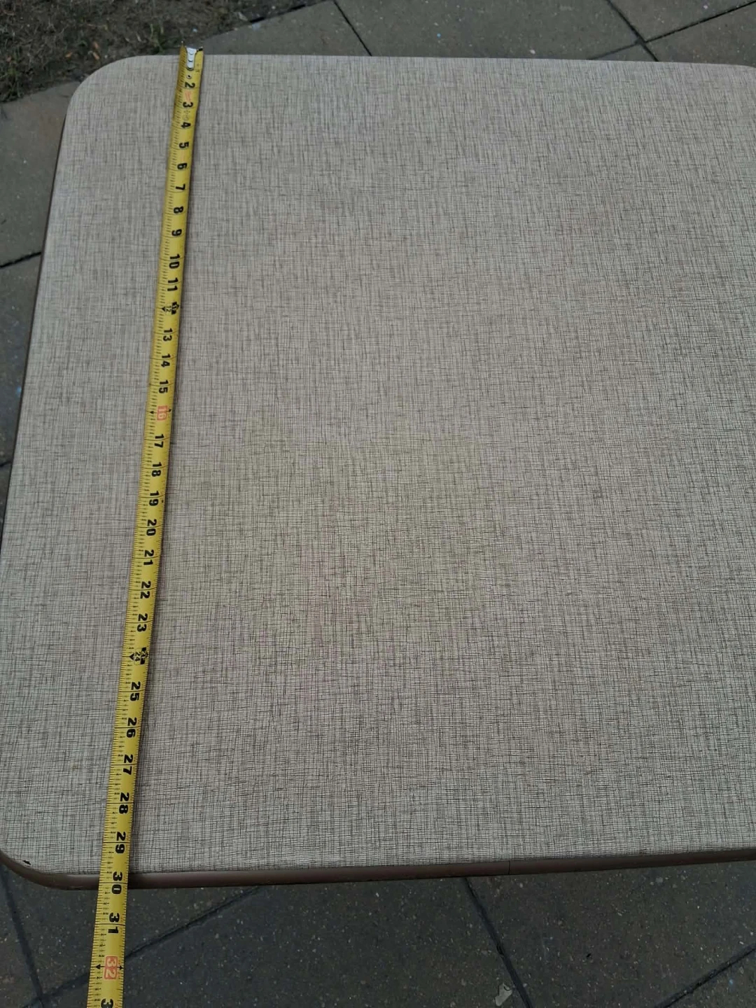 Square Folding Card Table - photo 4