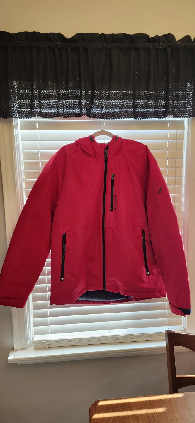 Nautica Water-Resistant Winter Jacket - Red