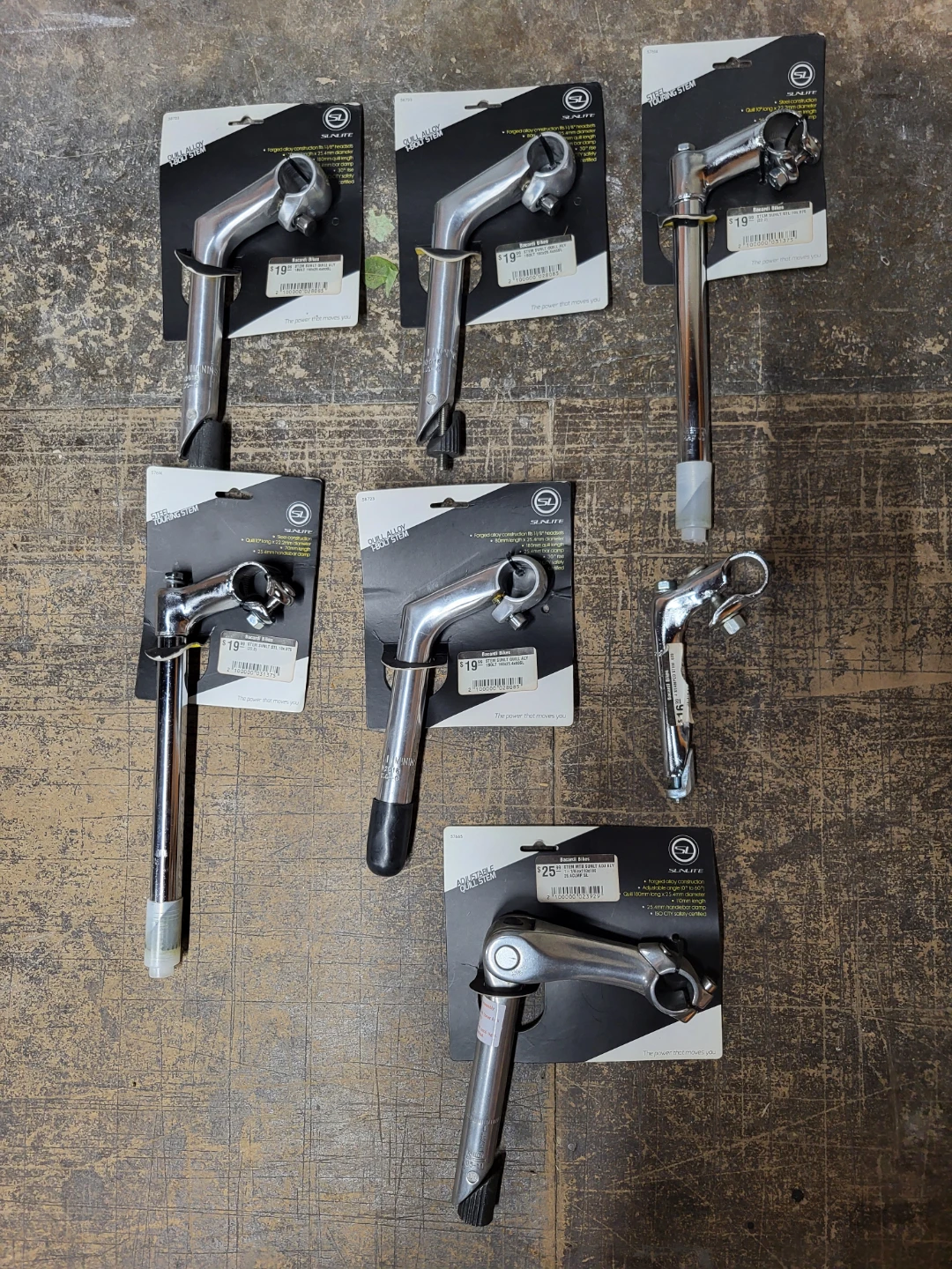 Sunlite Bicycle Stems - Assorted Models