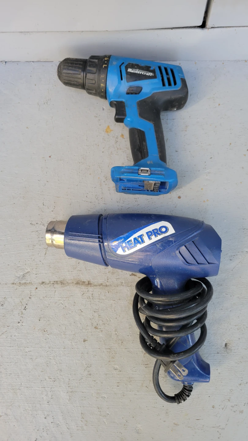 Mastercraft 20V Drill & Heat Pro Heat Gun - photo 2
