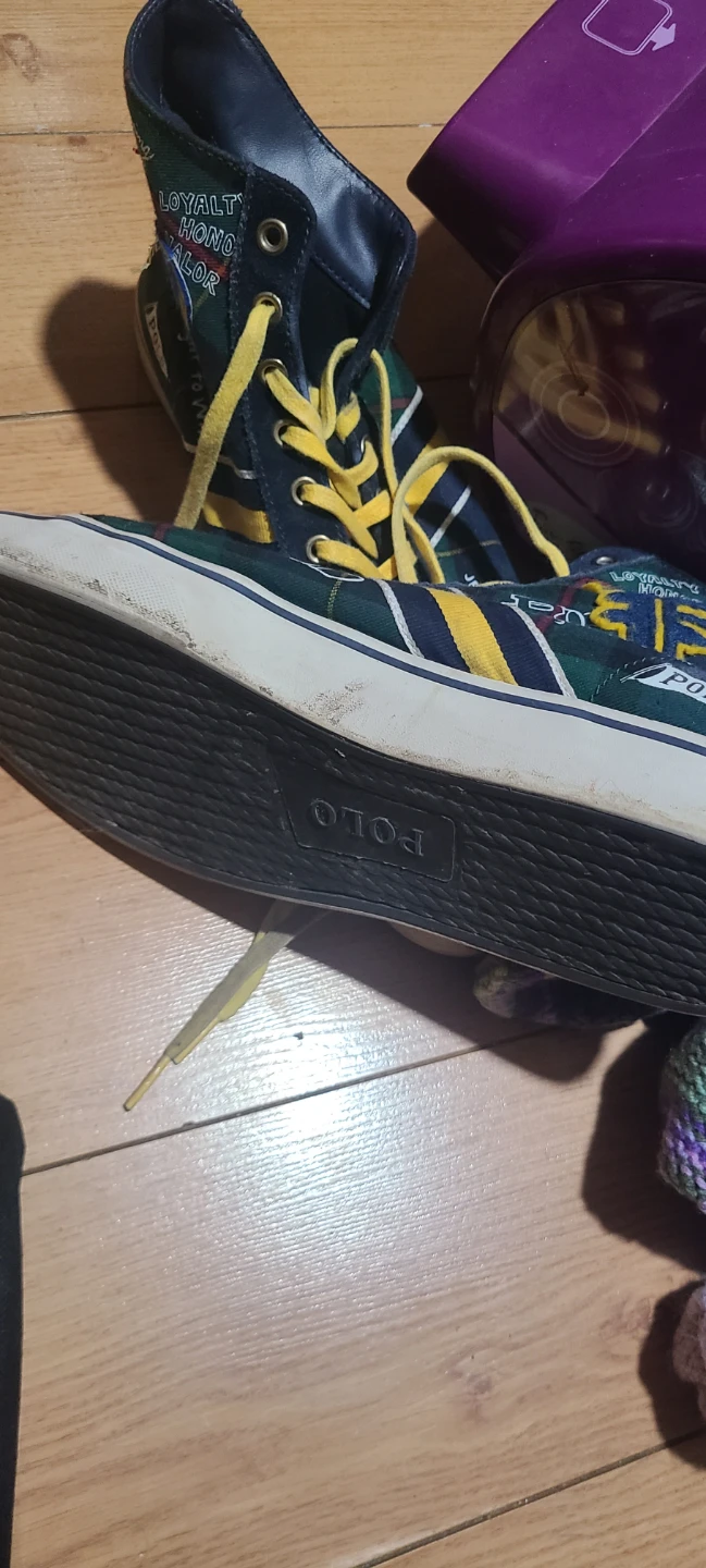 Polo Ralph Lauren Solomon II High-Top Sneakers - photo 4