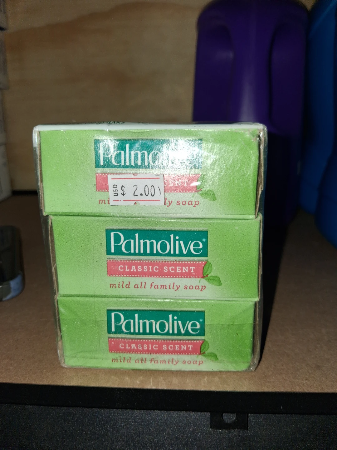 Palmolive Classic Scent Bar Soap 3 Pack