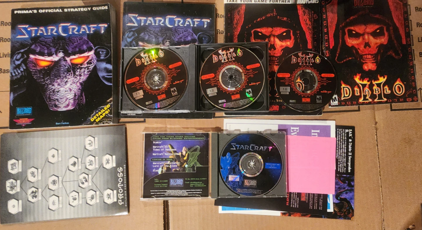 Big box PC Blizzard PC Game Collection: StarCraft and Diablo II - photo 2
