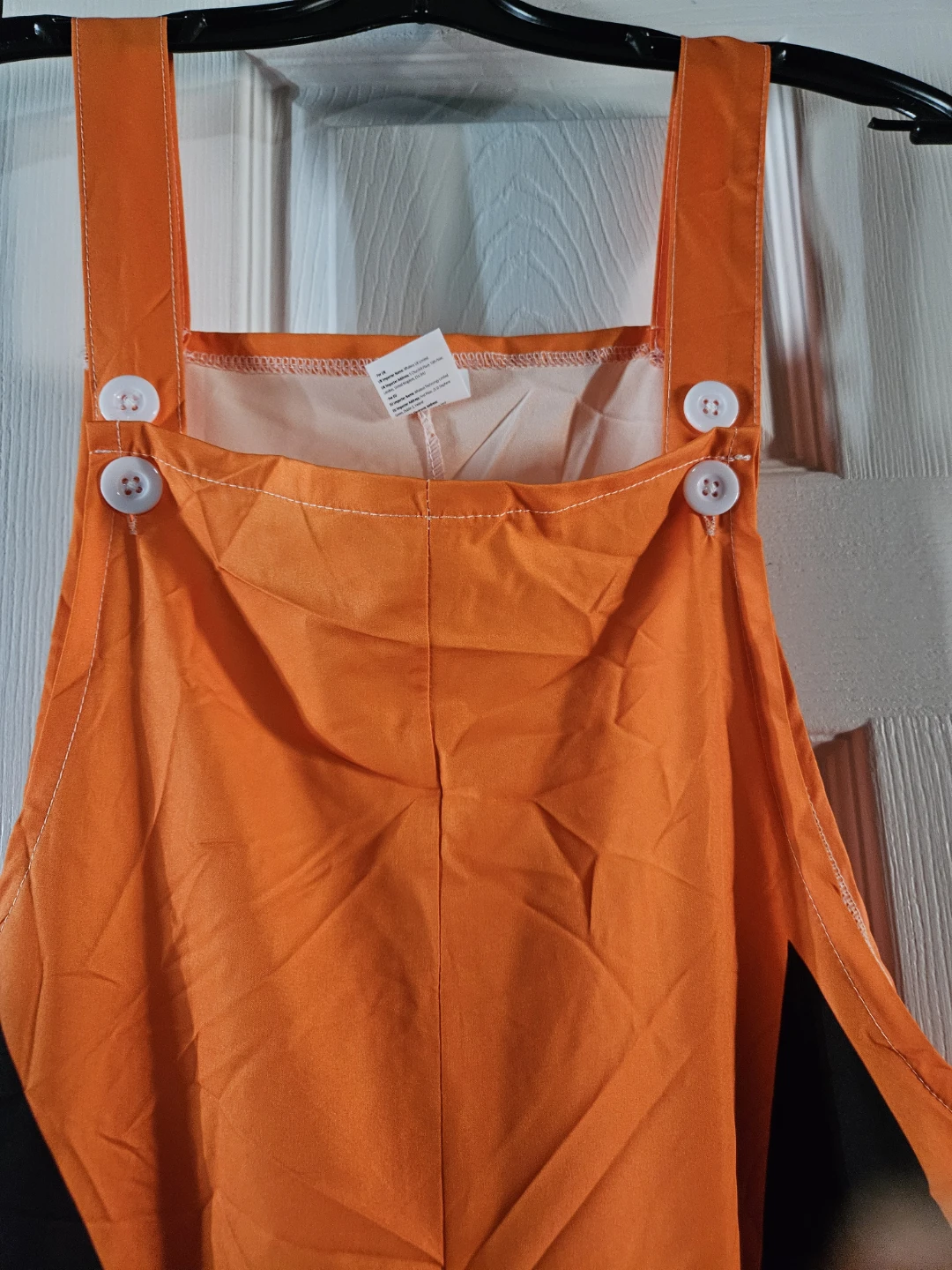 Pumpkin Print Overalls -New Women's