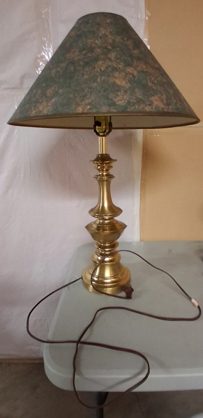 Vintage Brass Table Lamp