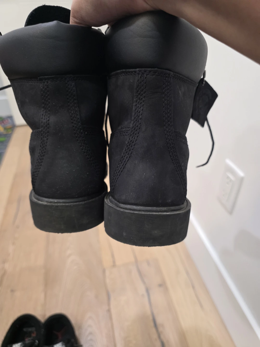 Timberland Black Boots Men's Size 8 - photo 4