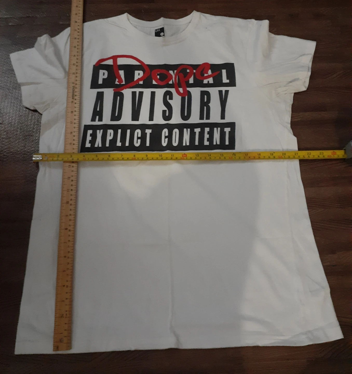 UH Parental Advisory Dope T-Shirt XL