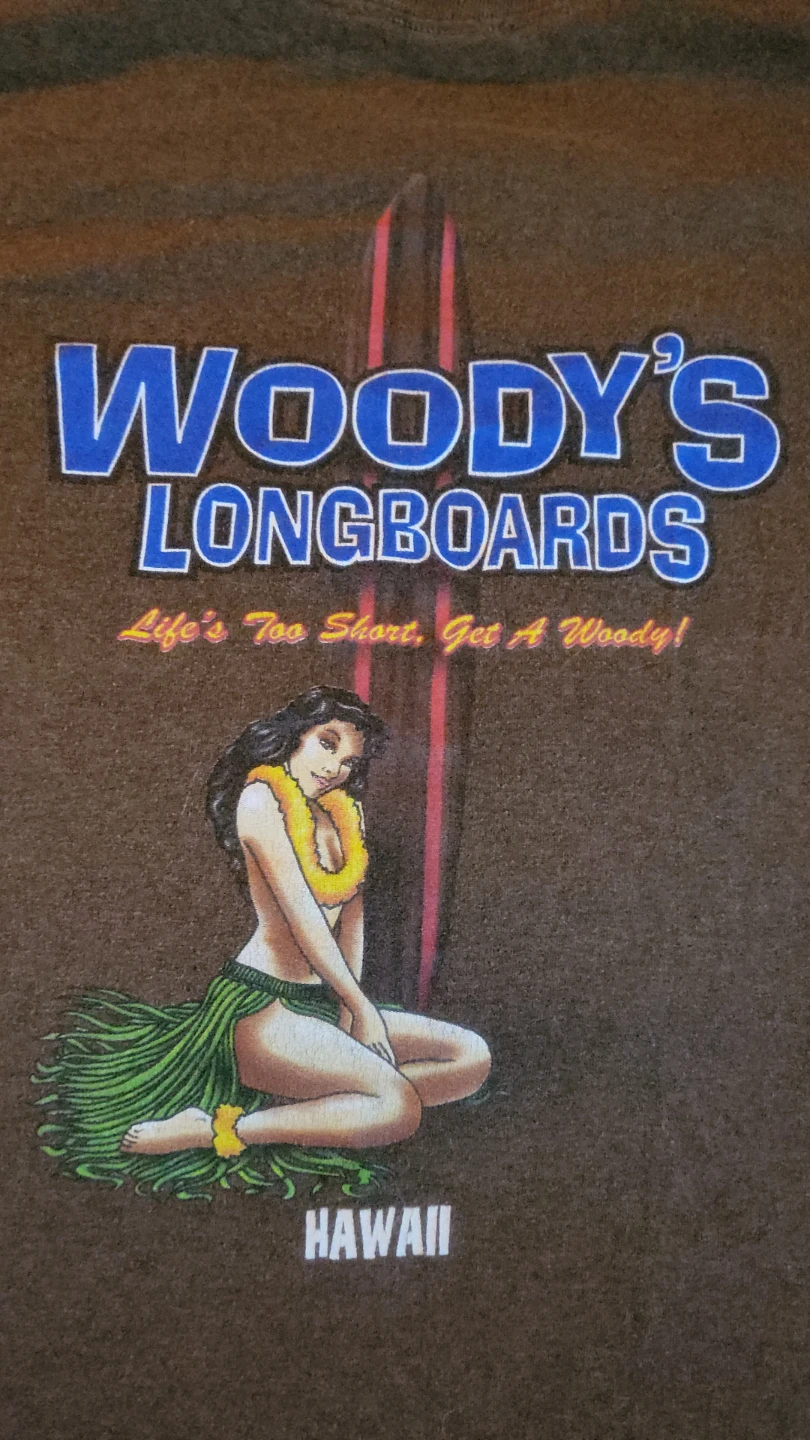 Woody's Longboards Hawaii T-Shirt - photo 3