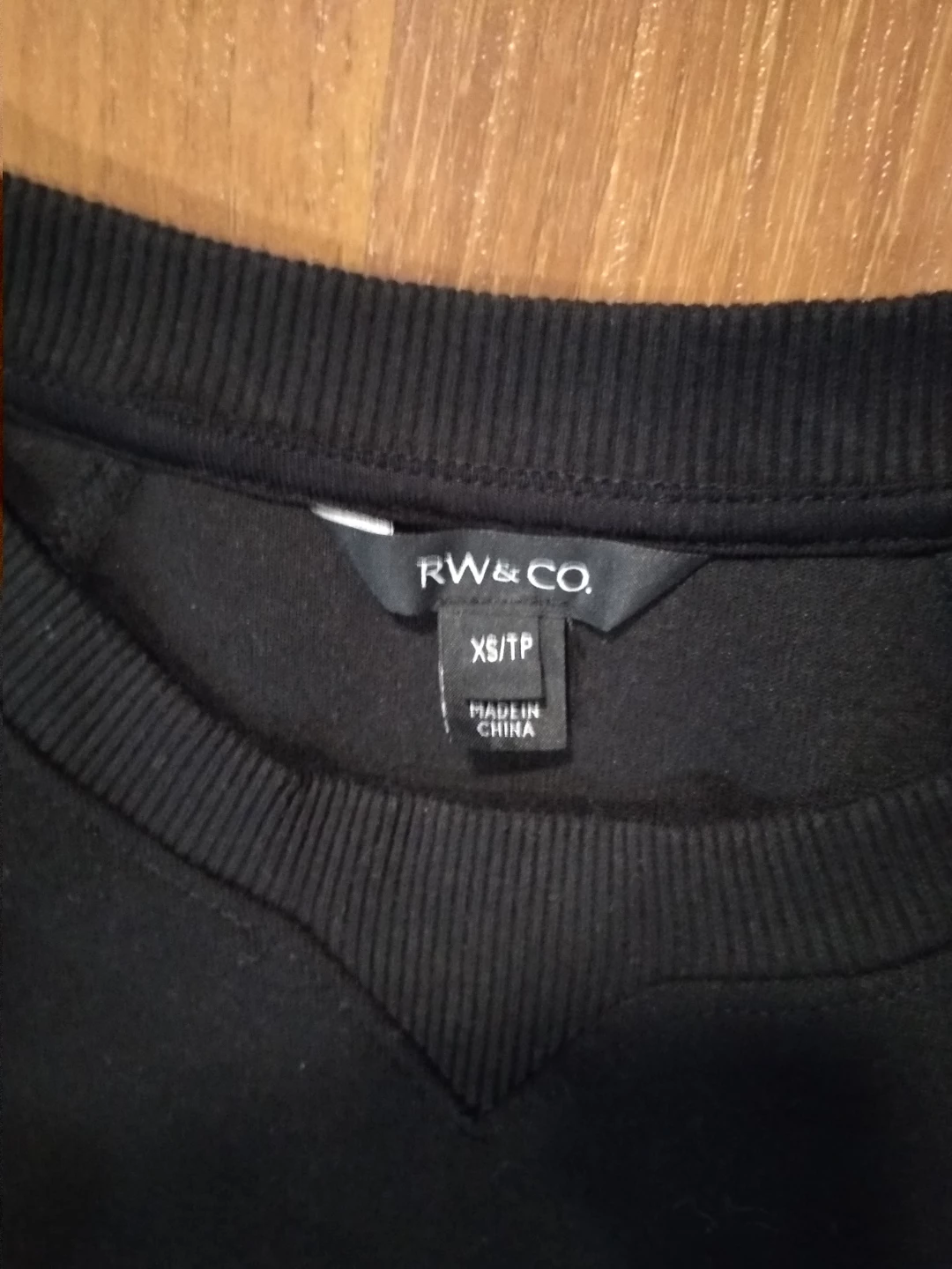 Youth Girls RW&CO Black Crewneck Sweater - photo 2