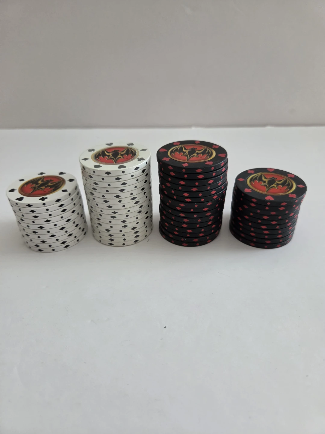 Bacardi Logo Poker Chips