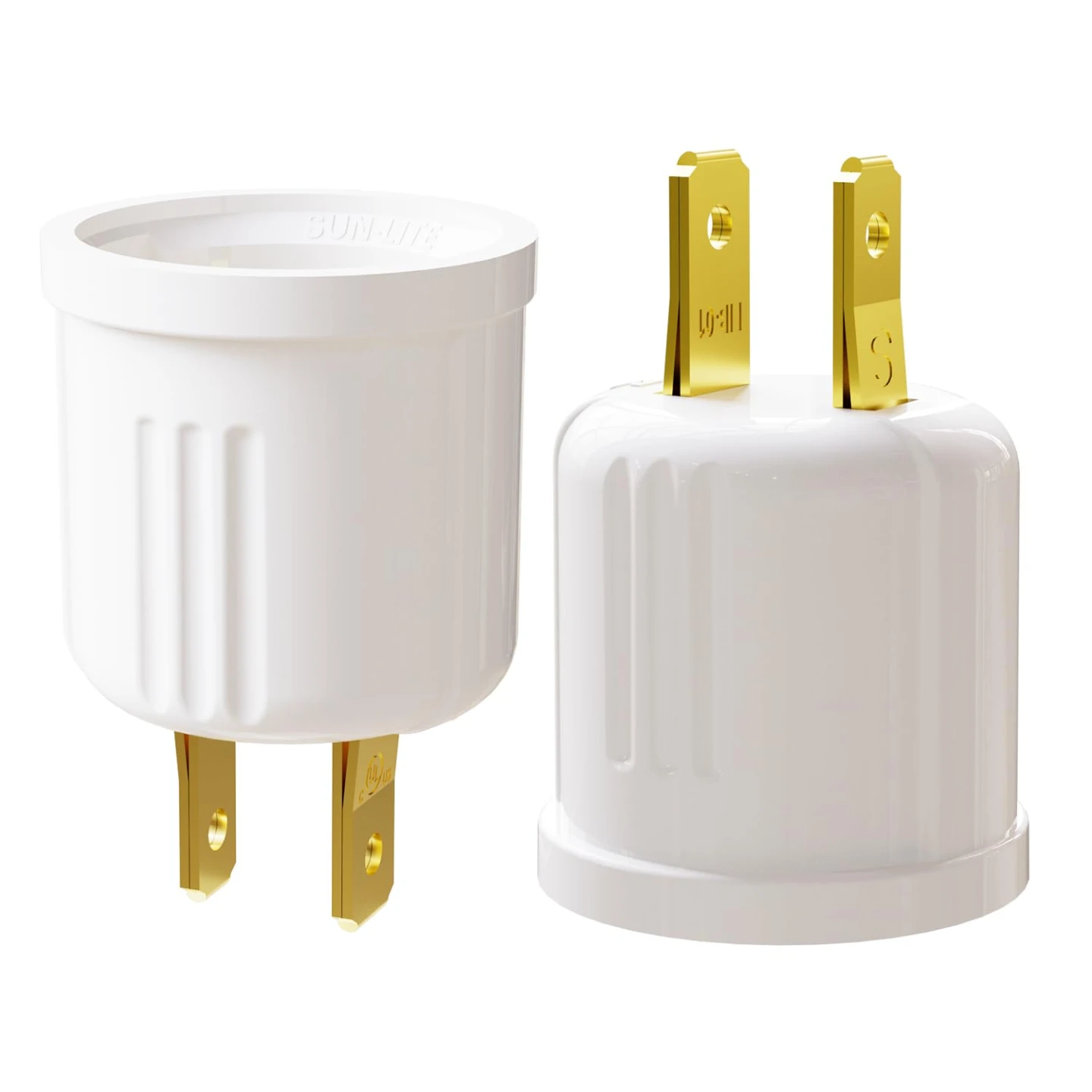 Outlet to Socket Adapter to E26 Light Bulb Socket