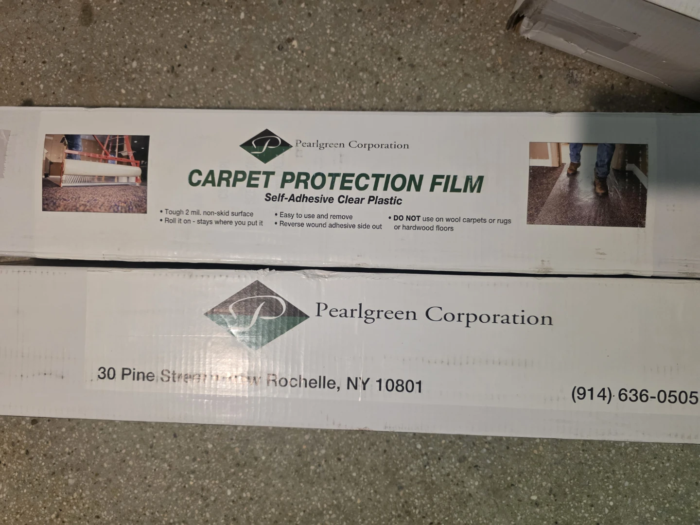 Pearlgreen Corporation Carpet Protection Film