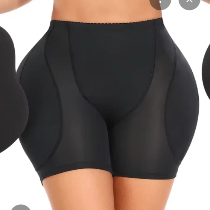 Black hip Enhancer Shapewear Shorts