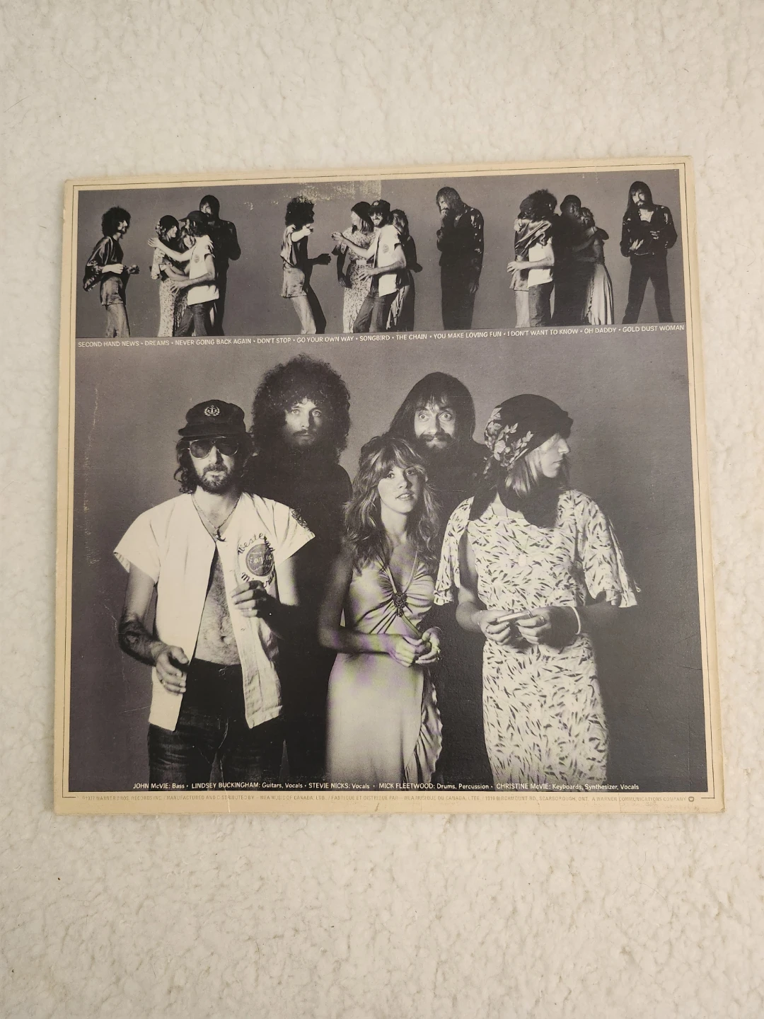Fleetwood Mac Rumours Vinyl Record - photo 5