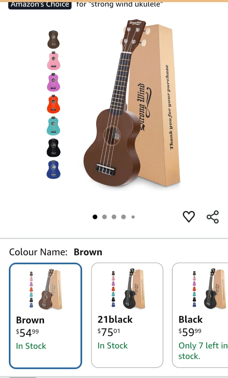 Strong Wind  Ukulele - photo 3