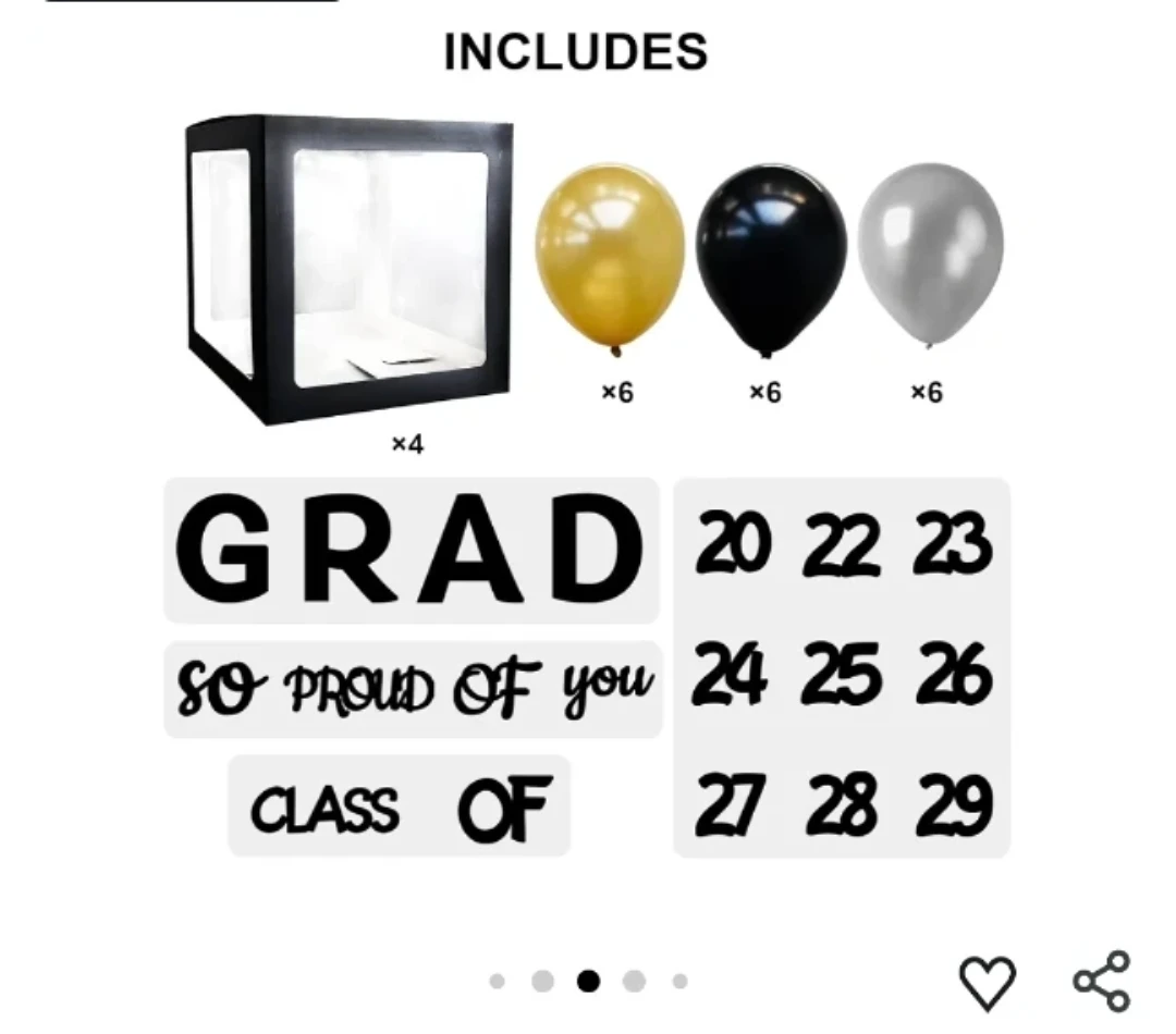 Graduation decorations  set - photo 2