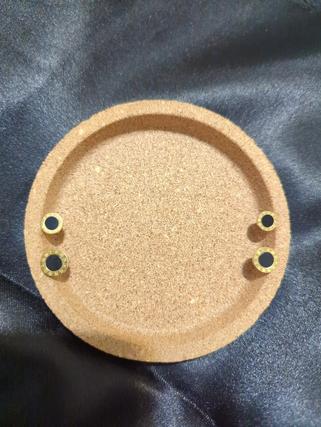 2  Pairs  Gold-tone Roman Numeral Stud Earrings - photo 3