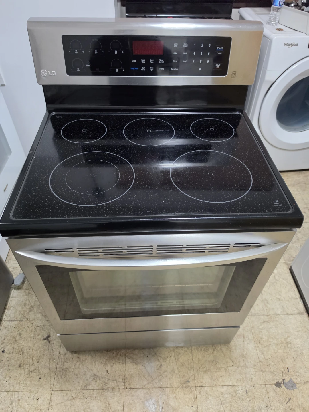 LG Electric Convection Range - photo 2