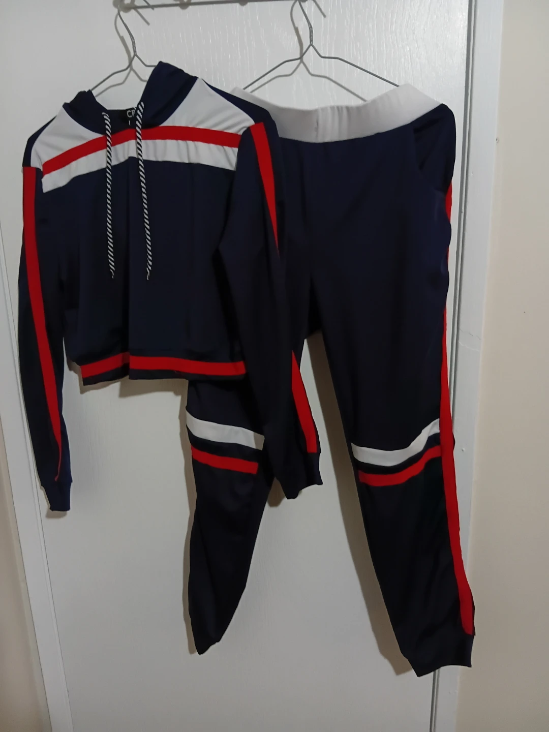 Navy Blue Athletic Tracksuit Set - photo 2
