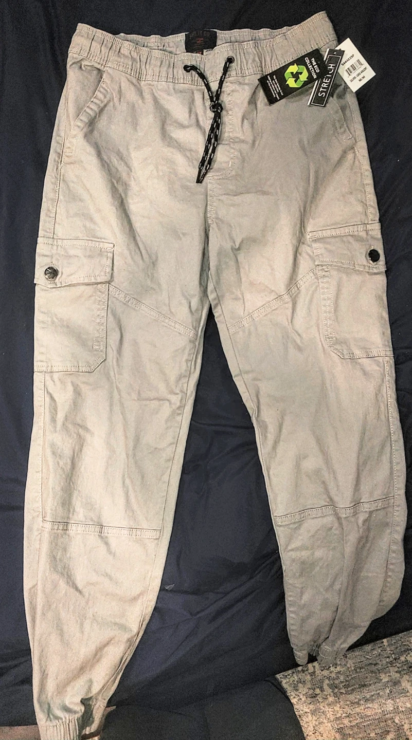 Split Eco Collection Cargo Joggers - NEW With Tags - Size M