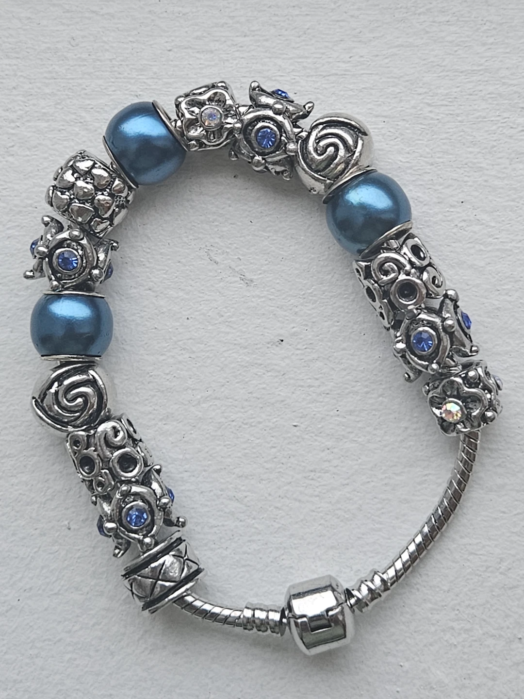Pandora Style Charm Bracelet