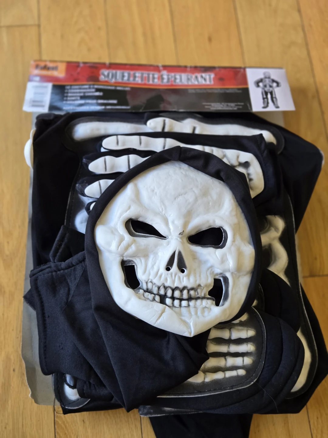 Scary Bones Child Costume Size Medium 8-10 - photo 3