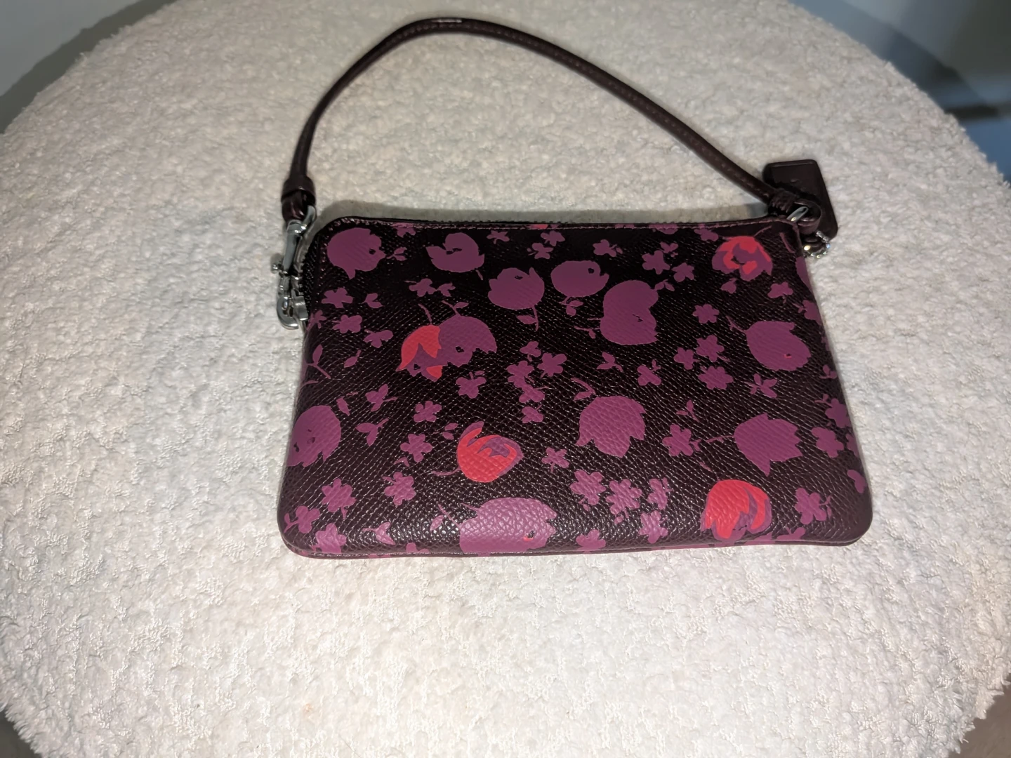 Coach floral print wristlet - photo 3