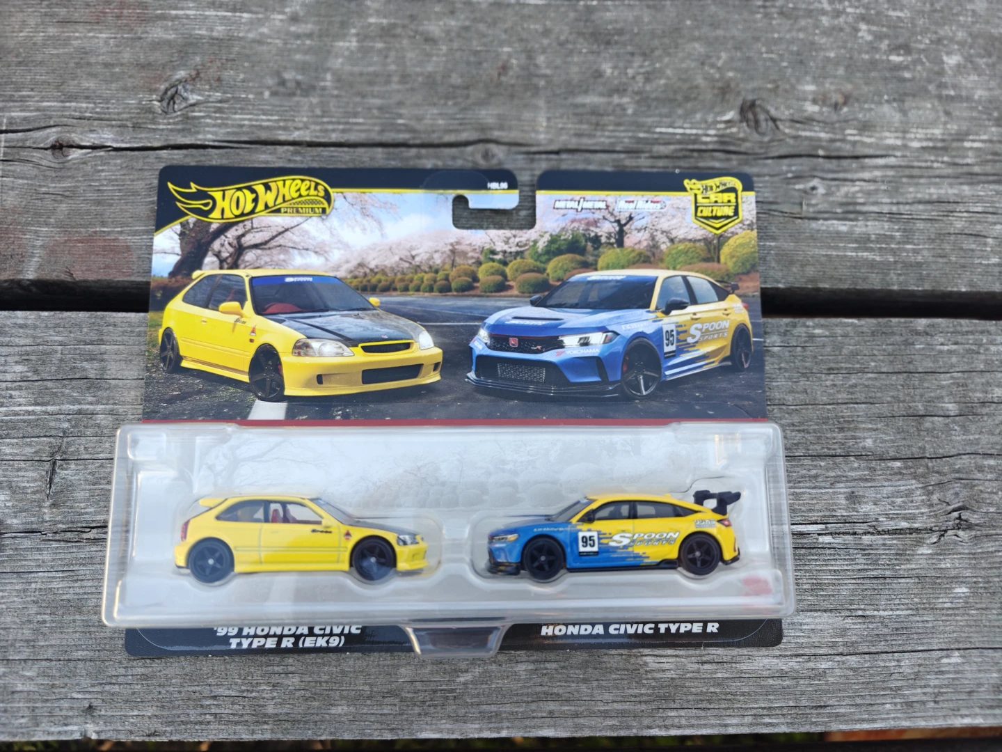 Hot Wheels Premium Honda Civic Type R 2-Pack