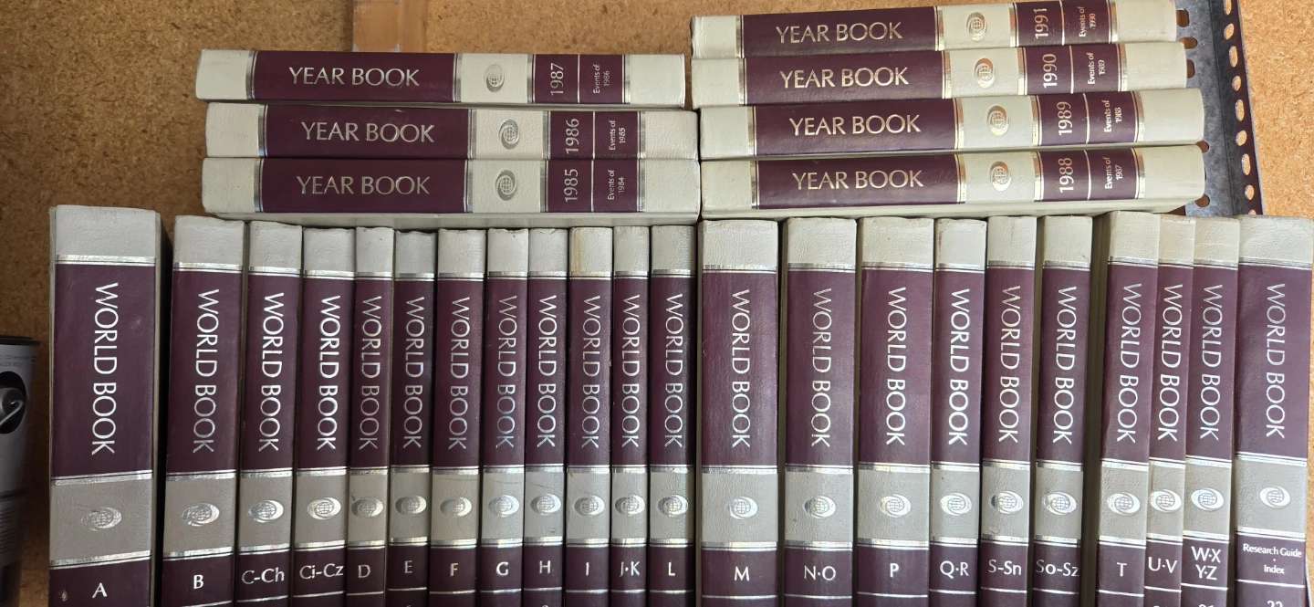 World Book Encyclopedia and Year Books Set - photo 3
