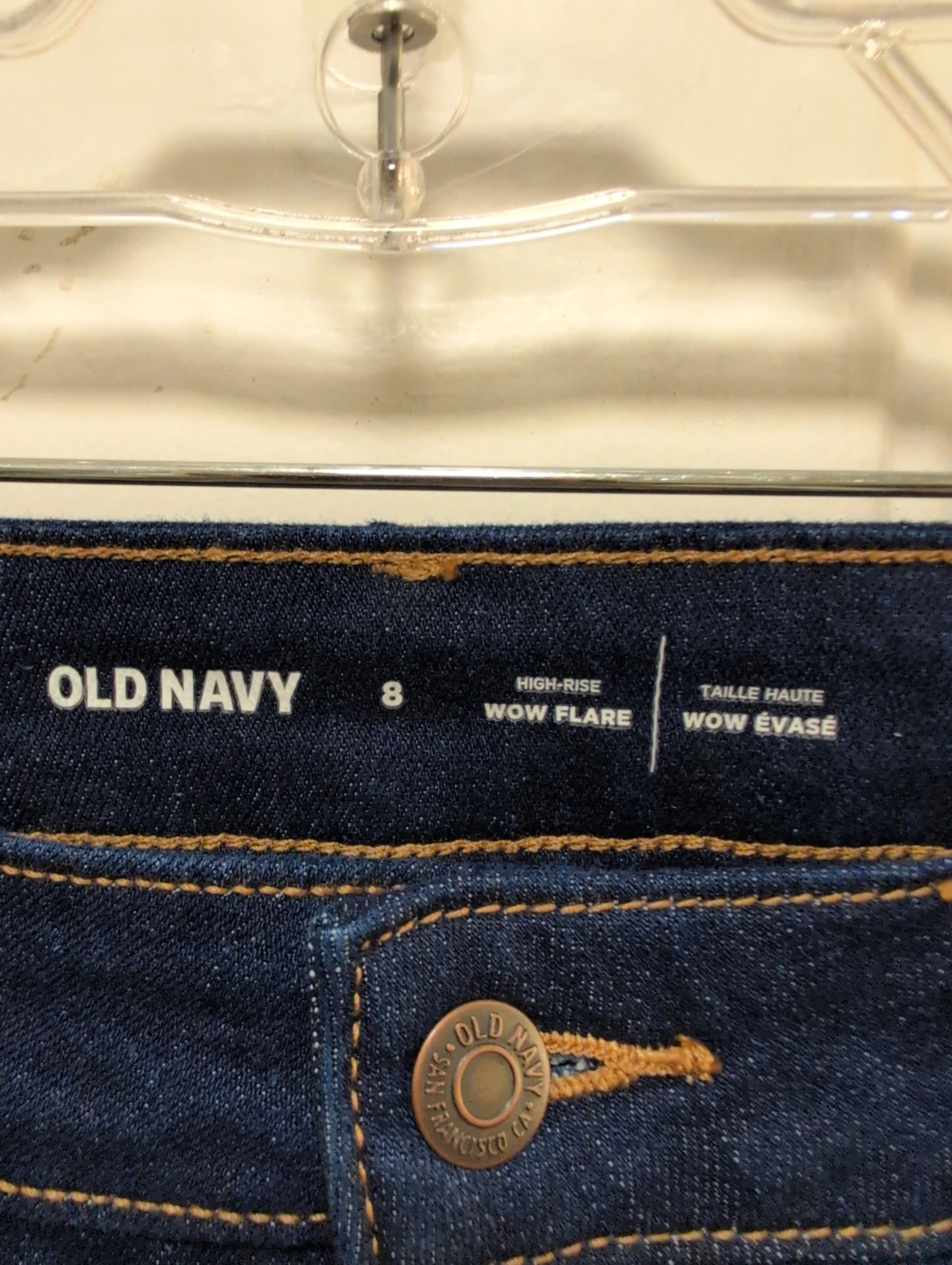 Old Navy High-Rise Wow Flare Jeans - Size 8 - photo 5