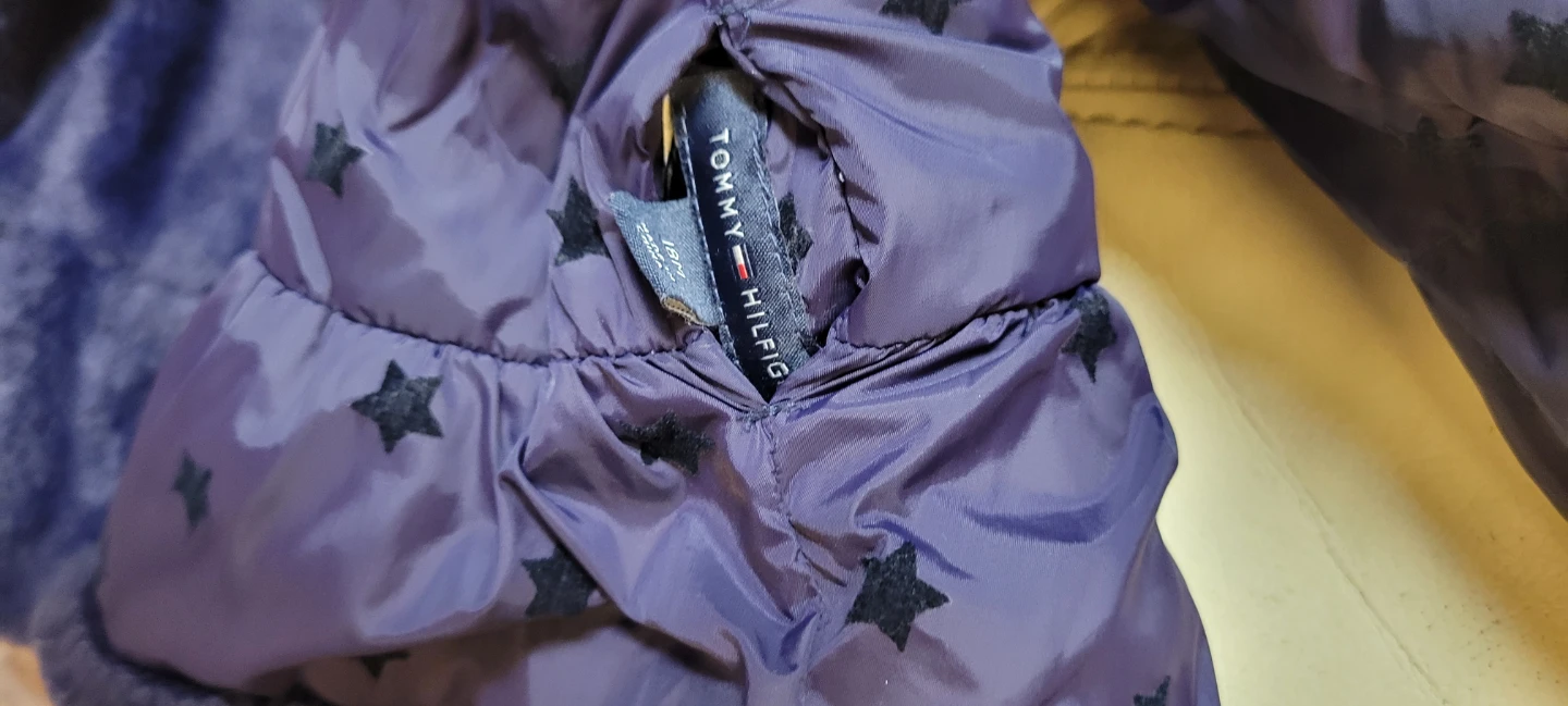 Tommy Hilfiger 18M Navy Blue Star Jacket - photo 5