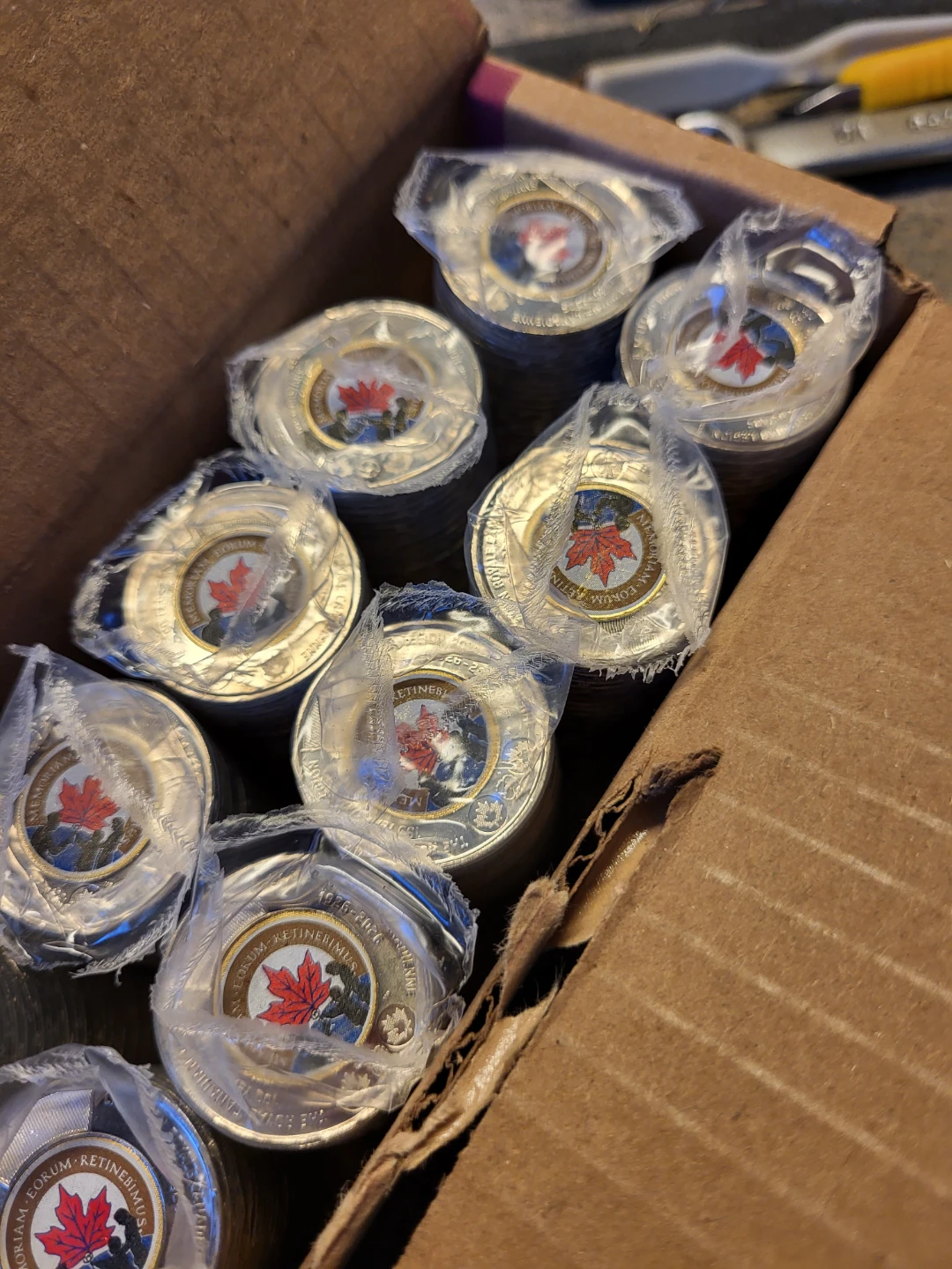 Royal Canadian Mint 2 Dollar Coin Rolls