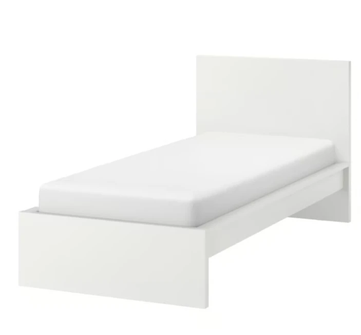 IKEA Malm Single Bed Frame - White
