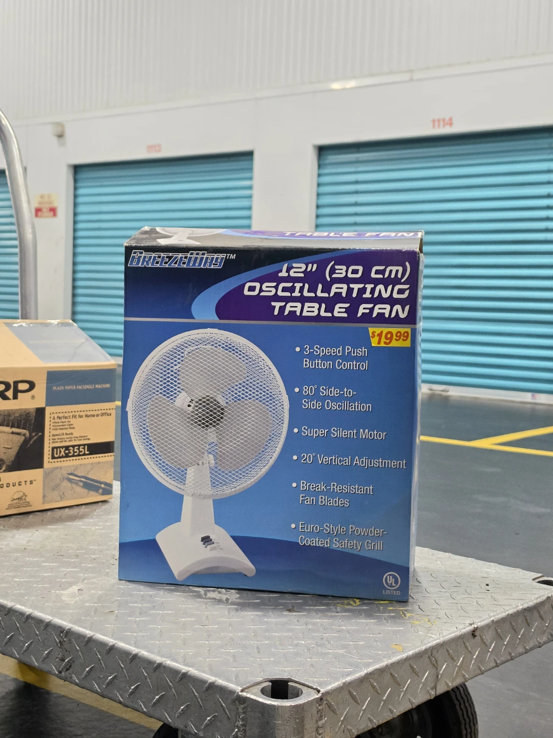 Breezeway 12" Oscillating Table Fan