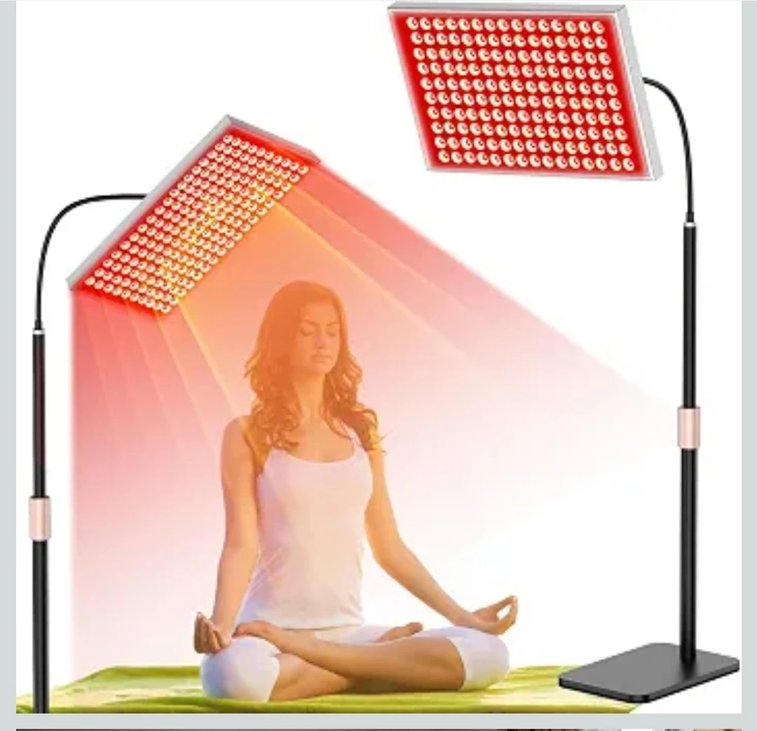 Red Light Therapy Panel with Adjustable Stand
