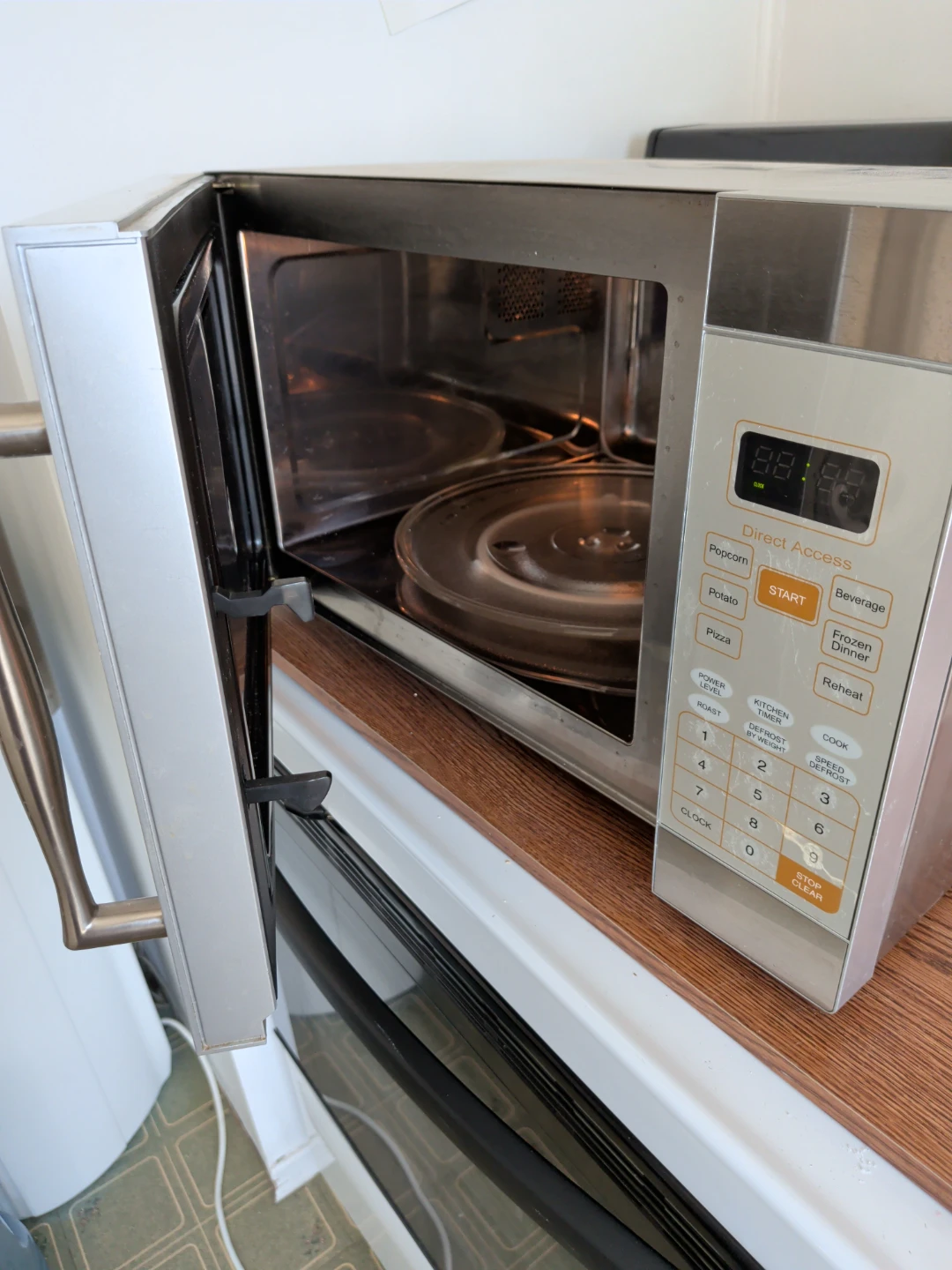 Stainless Steel Microwave