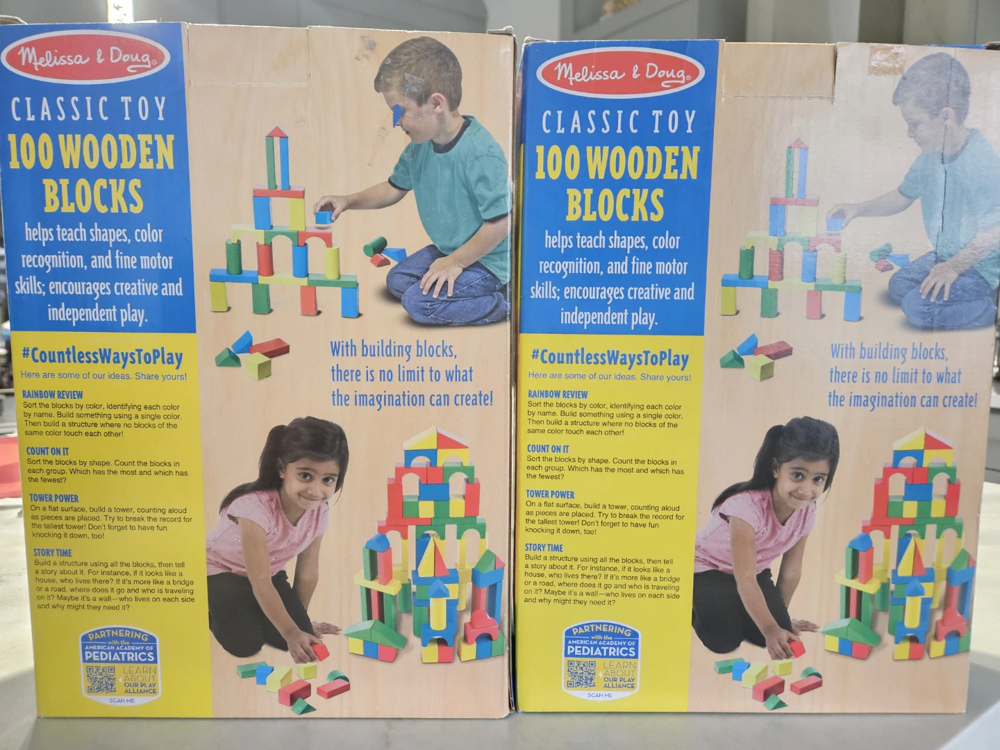 Melissa & Doug 100 Wooden Blocks - photo 2