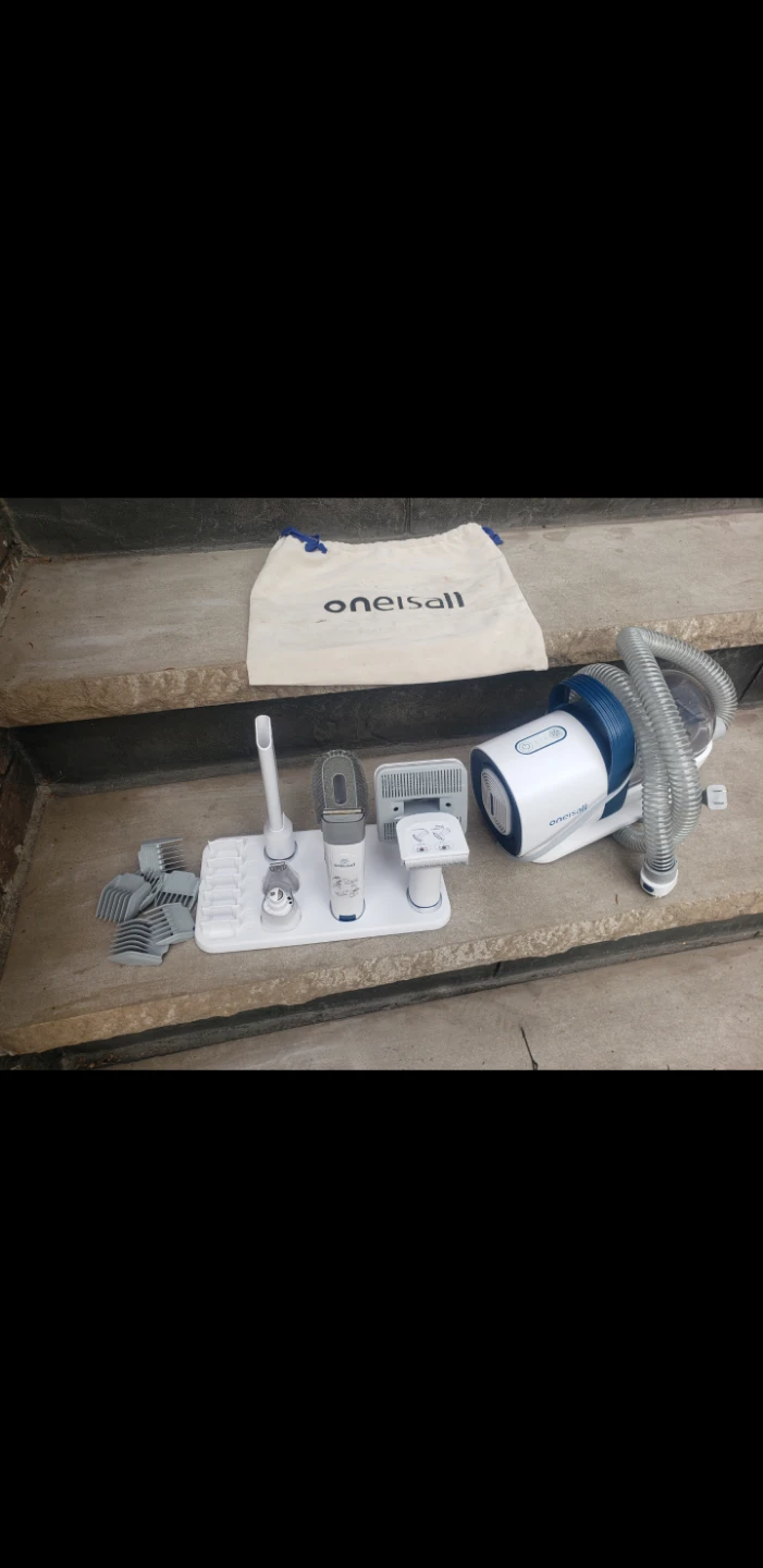 Oneisall Pet Grooming Vacuum Kit